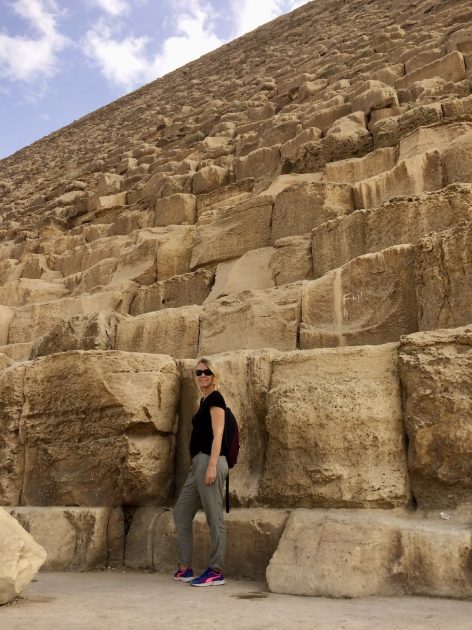Cairo piramides van Gizeh Irene