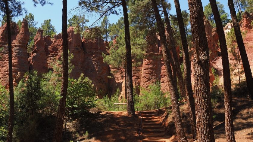 Doen in Roussillon - Le sentier des ochres wandelen, Provence, Frankrijk