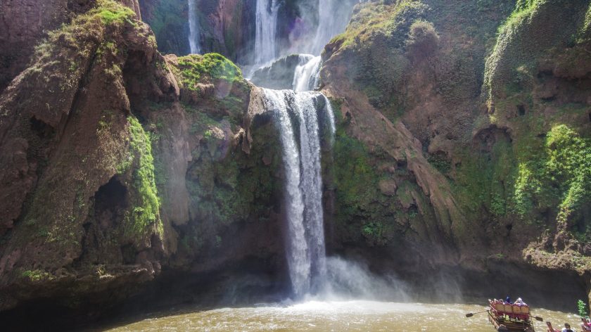 De leukste dagtrips en excursies vanuit Marrakech: Ouzoud waterval Marokko