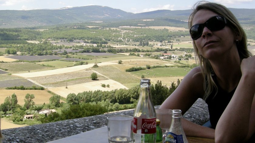 Sault Provence terras