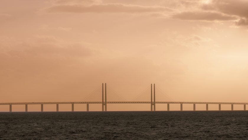 Meest bijzondere grenzen - Öresundsbron The Bridge Denemarken Zweden