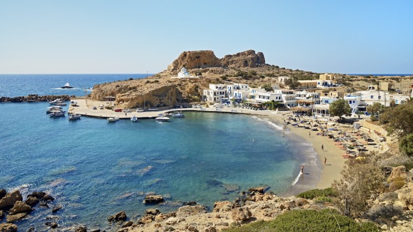 Finiki Karpathos. Griekenland