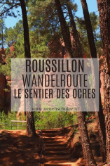 Roussillon wandelroute Le Sentier des Ocres