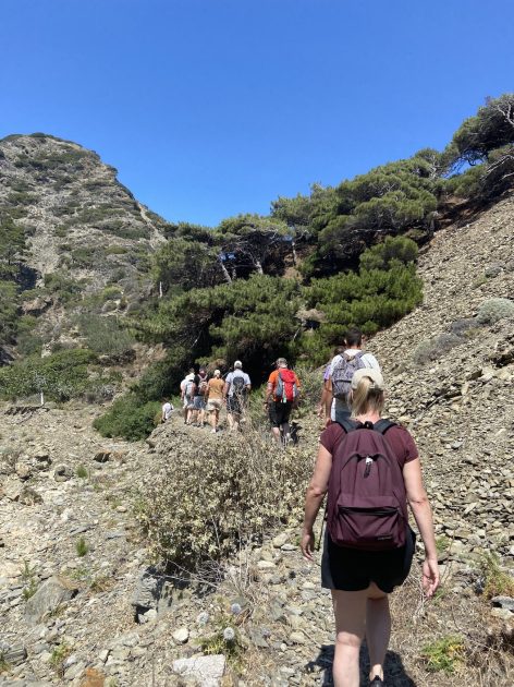 Wandeling vanuit Olympos naar Diafani
