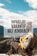 Inpaklijst vakantie met kinderen kleding