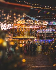 Kerstmarkt Moskou Rusland