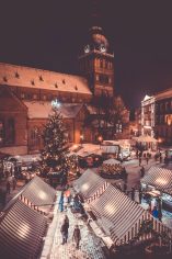 Kerstmarkt Riga Letland