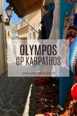 Olympos Karpathos Griekenland