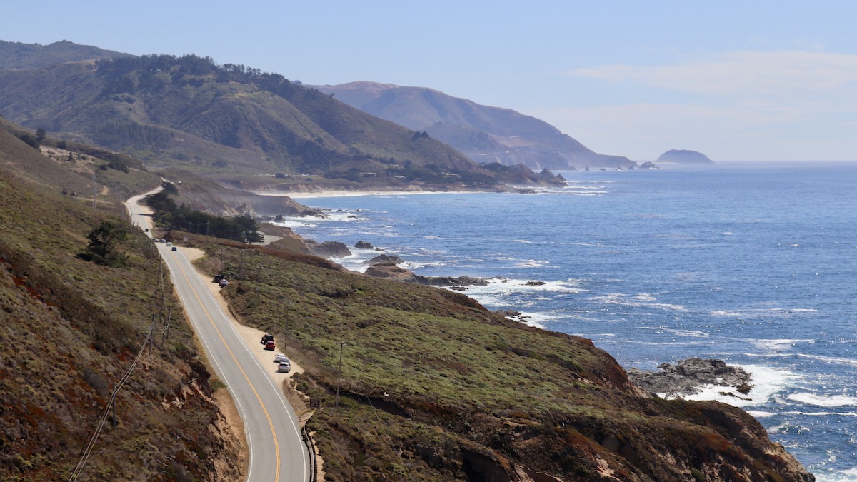 Beste routes voor Roadtrips - Pacific Coast Highway - highway one big sur california USA