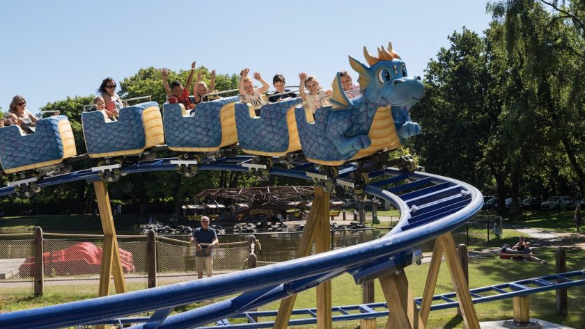 Goedkope pretparken Nederland - Oud Valkeveen Naarden - Drakenbaan