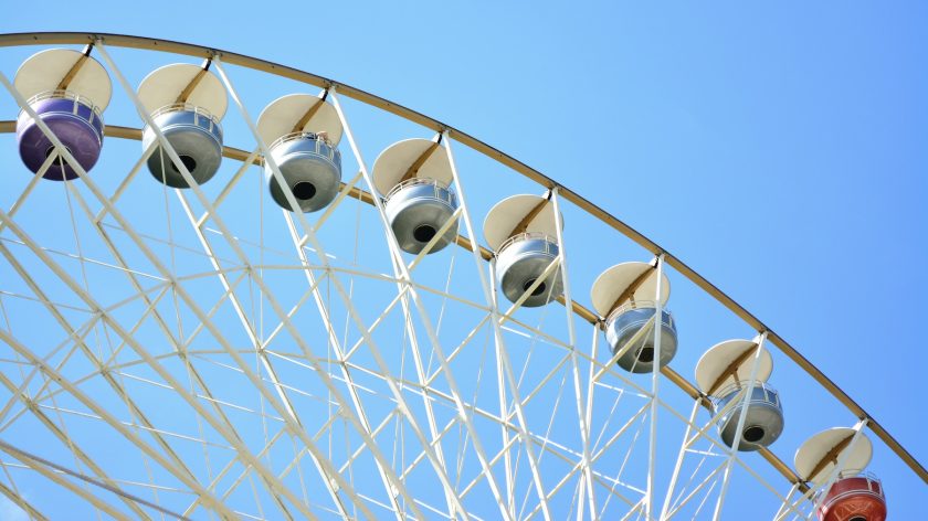 betaalbare pretparken in Nederland - Attractiepark Slagharen reuzenrad