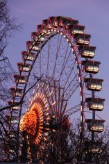 Kerstmarkt Berlijn Duitsland reuzenrad