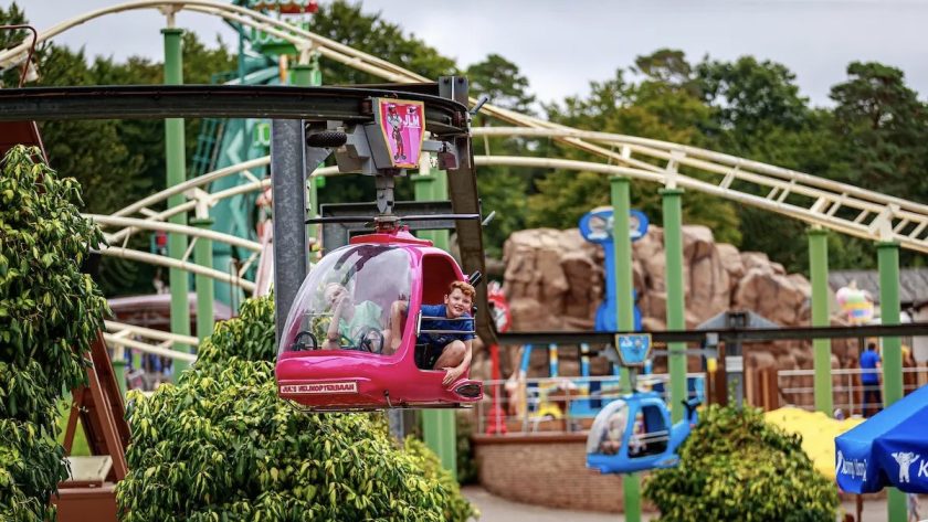 Pretpark Julianatoren Apeldoorn helikopter
