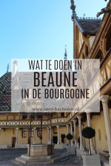 Beaune in de Bourgogne in Frankrijk