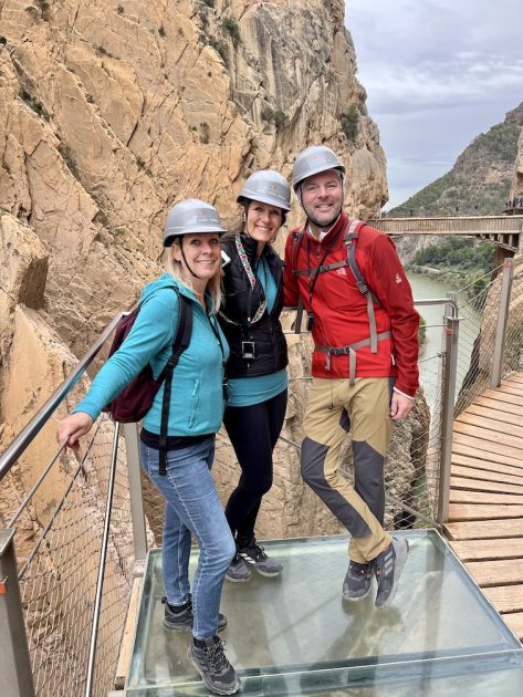Caminito del Rey Irene Margriet Willem glazen vloer