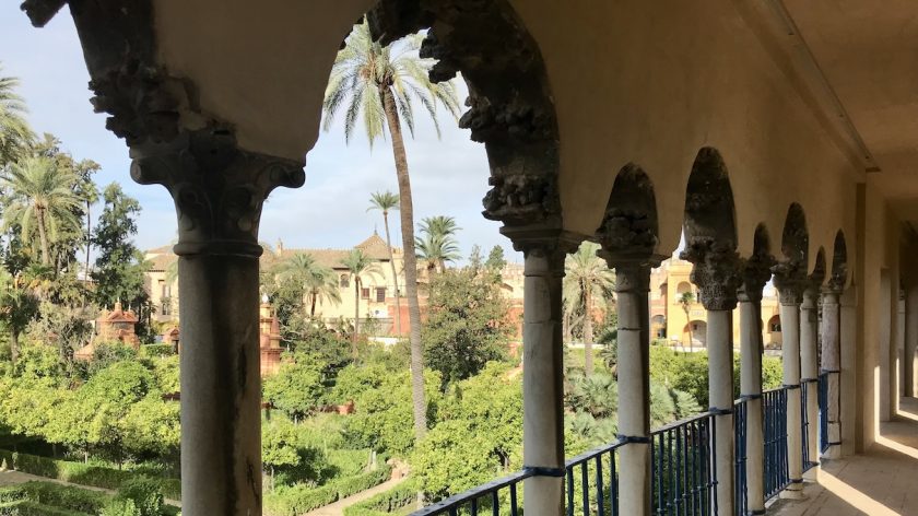 Real Alcazar Sevilla tuinen
