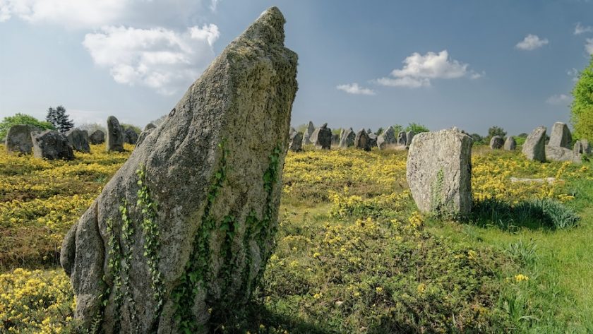 Carnac Bretagne Frankrijk menhirs