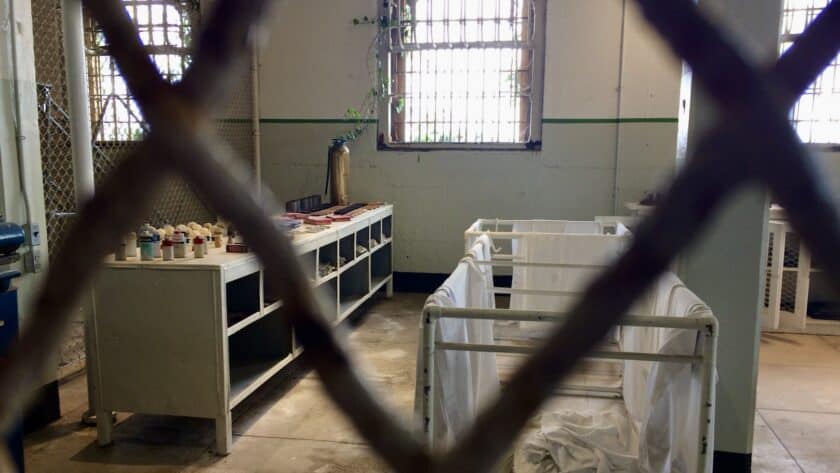 Alcatraz laundry room - wasruimte op het gevangeniseiland