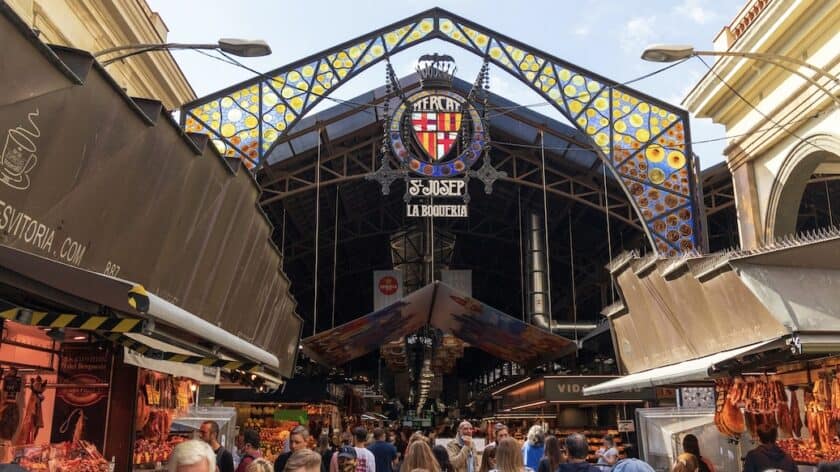 Mercat de la Boqueria - Las Ramblas - lekkerste restaurants in Barcelona