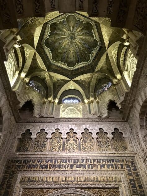 Mezquita in Córdoba de mihrab