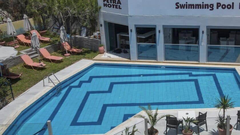 Accommodaties Agia Galini Kreta - Hotel Petra zwembad