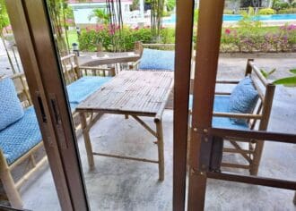 Huizenruil vakantiewoning Thailand terras