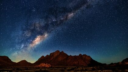 Beste plekken om sterren te kijken - Namibië, Afrika Melkweg