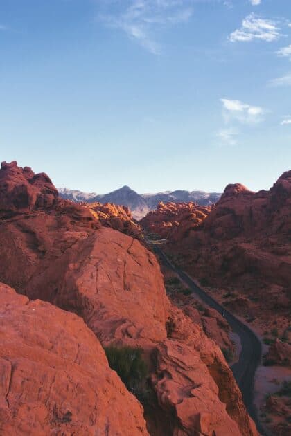 Doen in de omgeving Las Vegas - Valley of Fire State Park Nevada USA