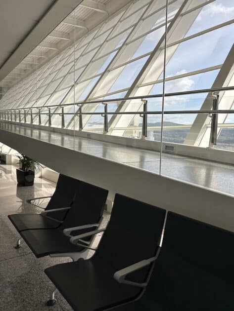 Bilbao airport Baskenland in Spanje