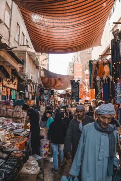 Doen in Caïro kahn el kalil soukh Egypte