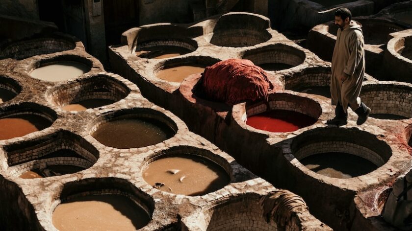Fez Marokko Chouara Tannery