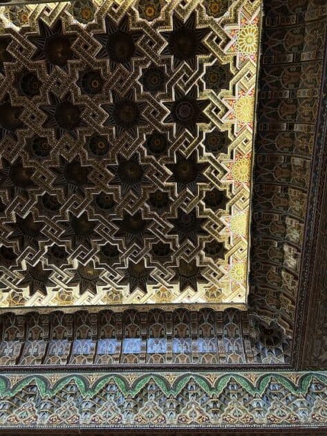 Casablanca Hassan II moskee plafond