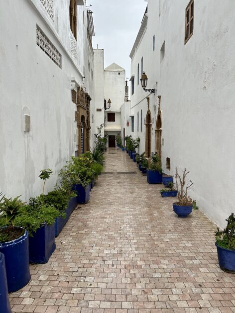 Rabat Kasbah des Oudayas straatje