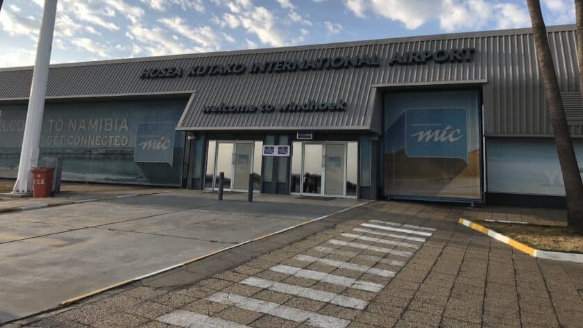Windhoek Hosea Kutako International Airport Namibië