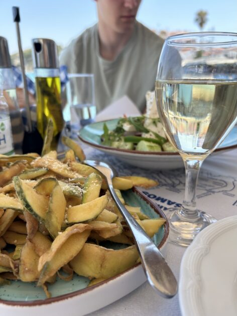 Lekkerste restaurants in Kokkari op Samos - Griekse lunch bij restaurant Stathis