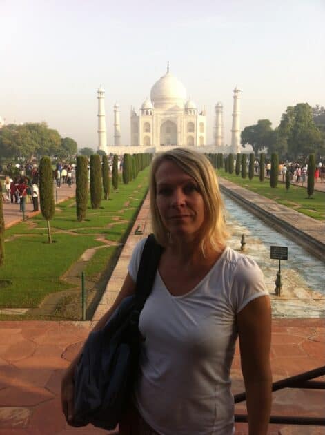 Taj Mahal in Agra, Irene