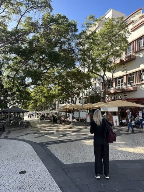 Funchal straat Irene