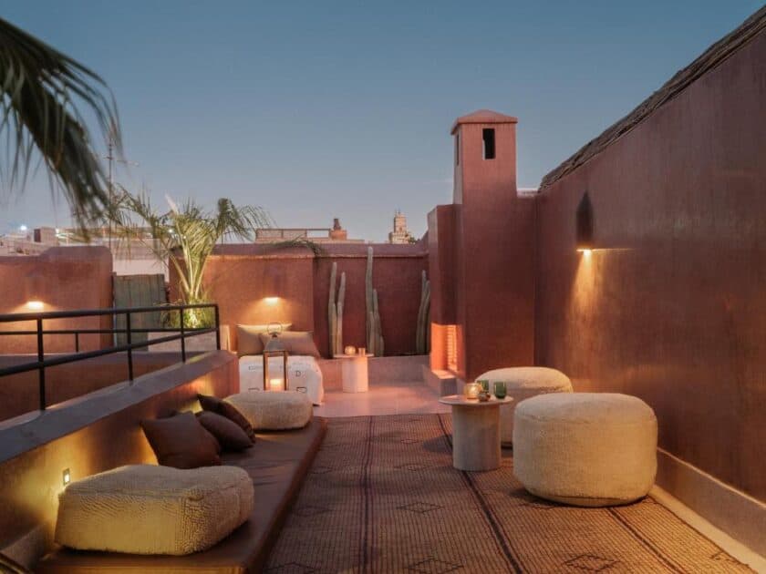 Riad Brummell Medina Marrakech dakterras