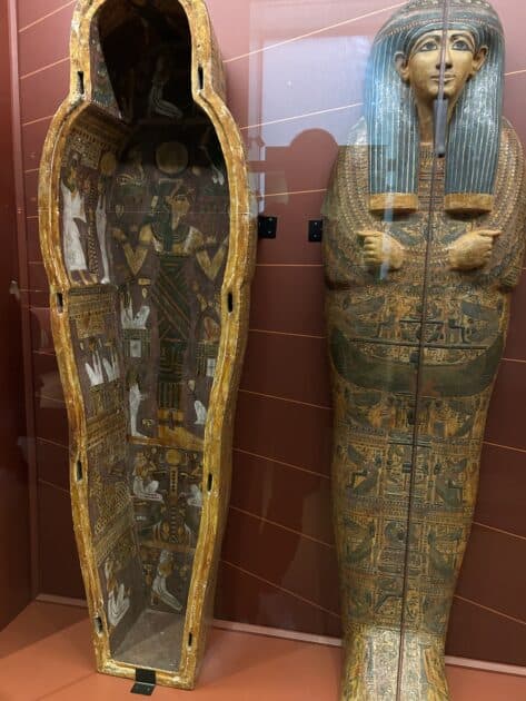 Rijksmuseum van Oudheden Leiden, sarcofaag