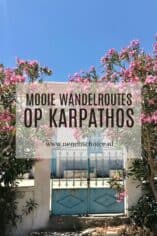 Wandelroutes op Karpathos