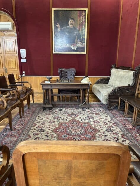 Georgië, Gori, Stalin museum, bureau