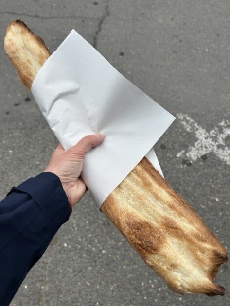 Georgië, Gori, vers Georgisch brood