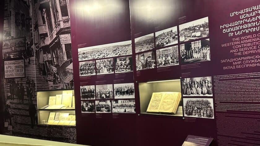 Hoogtepunten Armenië, Yerevan, Armenian Genocide Memorial and Museum museum binnenzijde