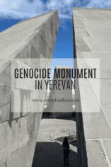 Genocide monument in Yerevan, Armenië