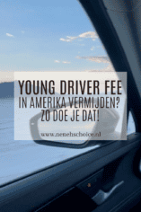 young driver fee in Amerika vermijden