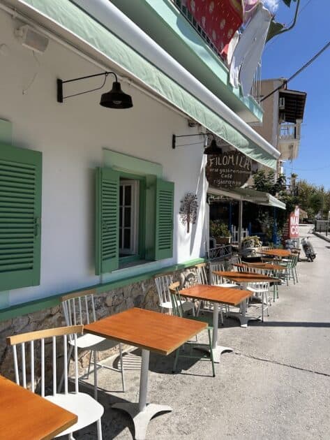 Parga restaurants, Filomila