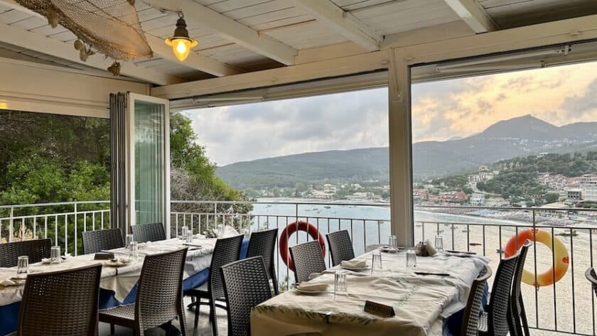 Parga restaurants, Taverna Stefanos diner