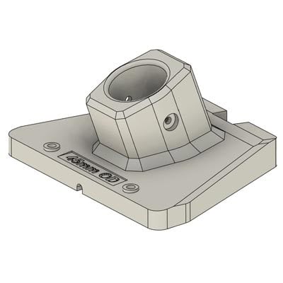 Starlink GEN3 Pipe Adapter Pole Mount 3