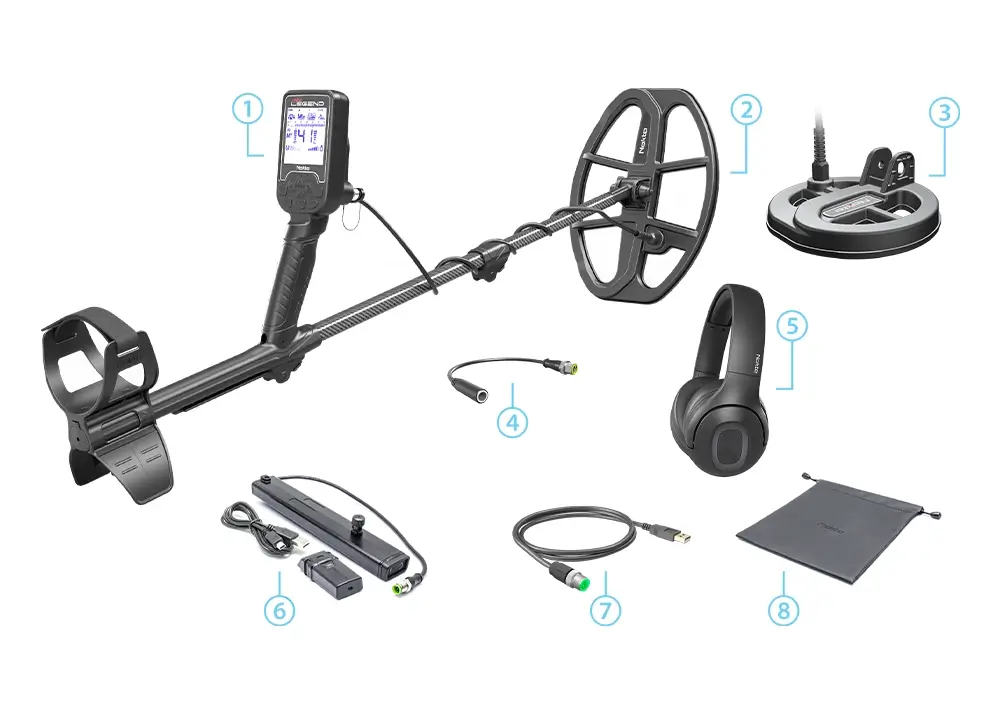 nokta the legend Pro package available at Ok John Metal Detectors