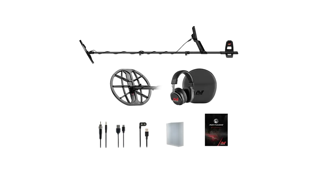 Manticore in the box available at Ok John Metal Detectors